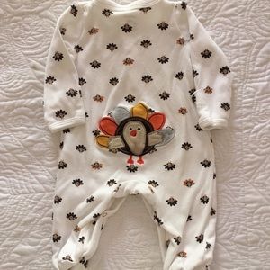 Carters Thanksgiving Turkey Sleeper NB